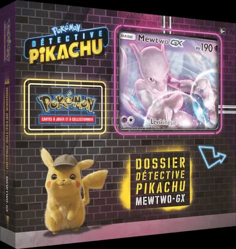Dossier Détective Pikachu Mewtwo-GX