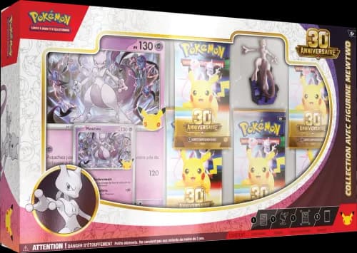 Collection avec figurine Mewtwo · 30ᵉ Anniversaire