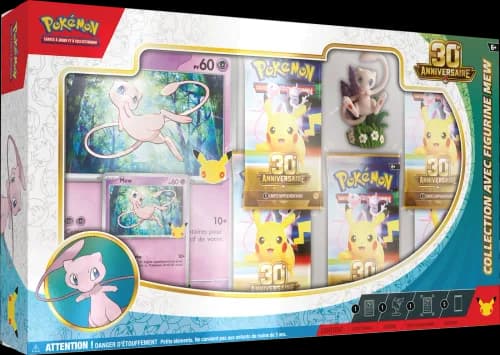 Collection avec figurine Mew · 30ᵉ Anniversaire