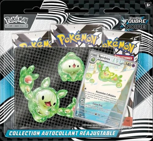 Collection autocollant réajustable Symbios · Foudre Noire