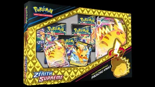 Coffret Collection Spéciale Pikachu-VMAX · 5 boosters · Zénith Suprême