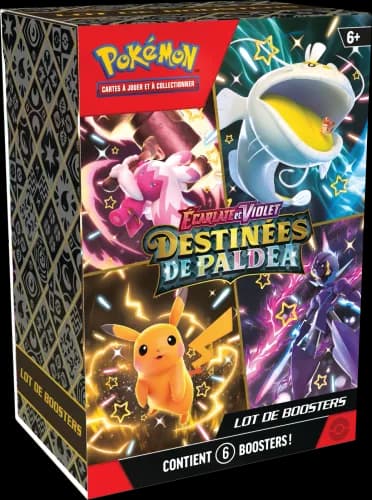 Bundle 6 boosters · Destinées de Paldea