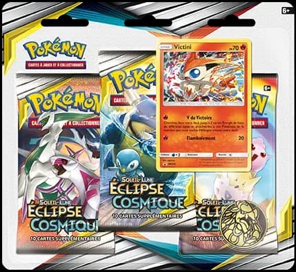 Tripack Victini · Éclipse Cosmique